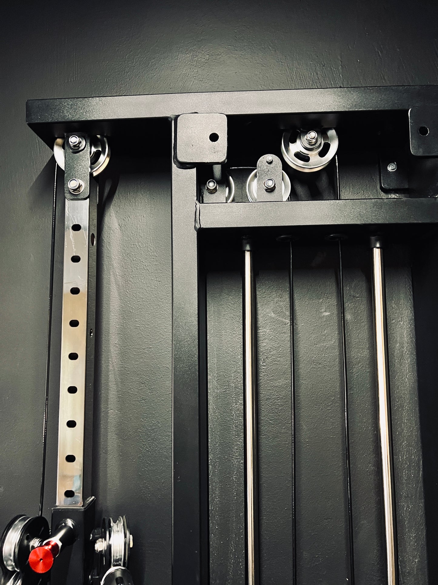 Kabelzug Krypton XC-205, 120 kg Gewichtsblöcke, 250 kg, mattschwarz