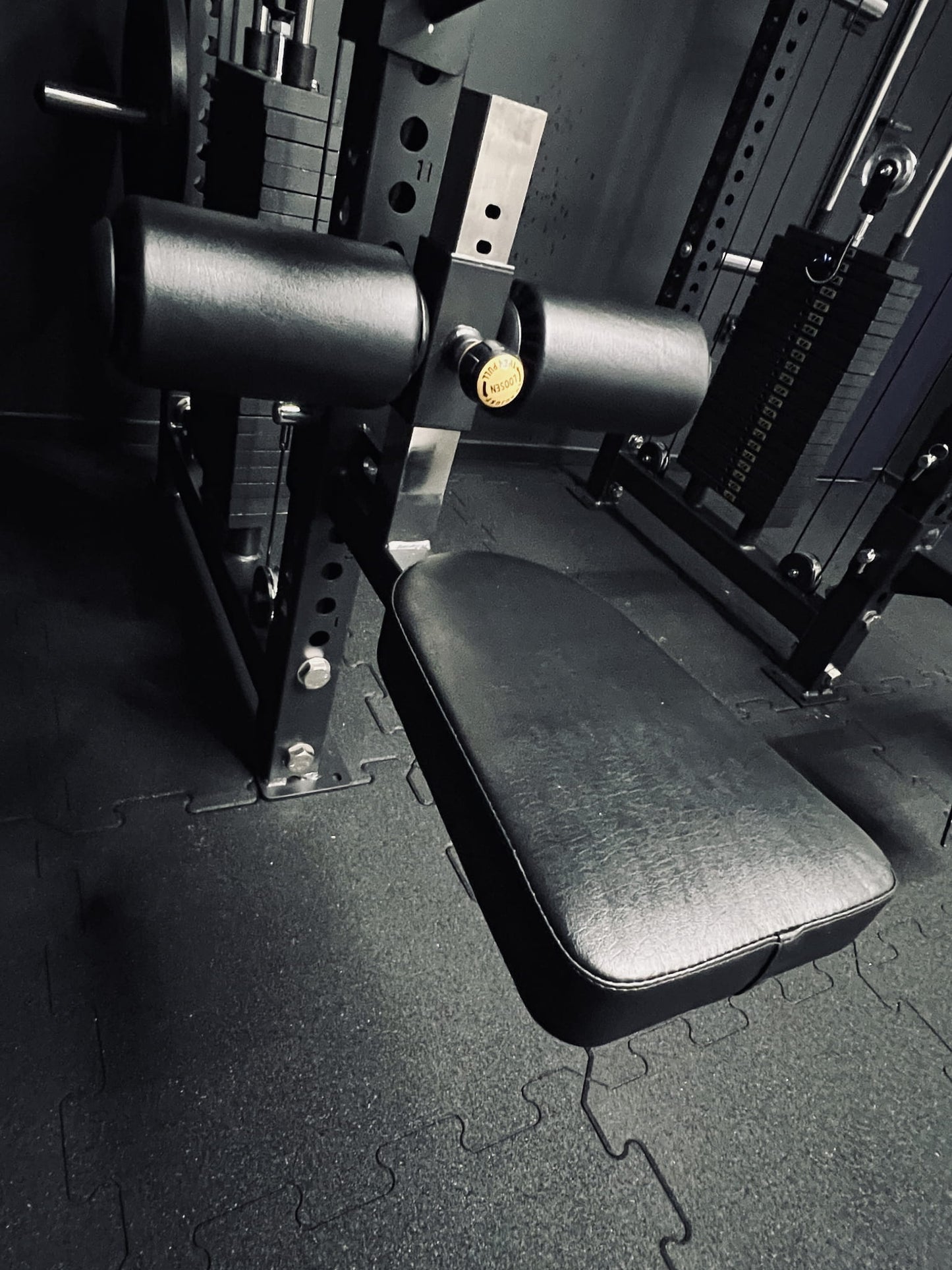 Multi-gym Krypton Sport XA-205 COMPACT con lat pulldown 1:1, 2 blocchi di peso da 110 kg, dip, peso totale 550 kg, nero opaco