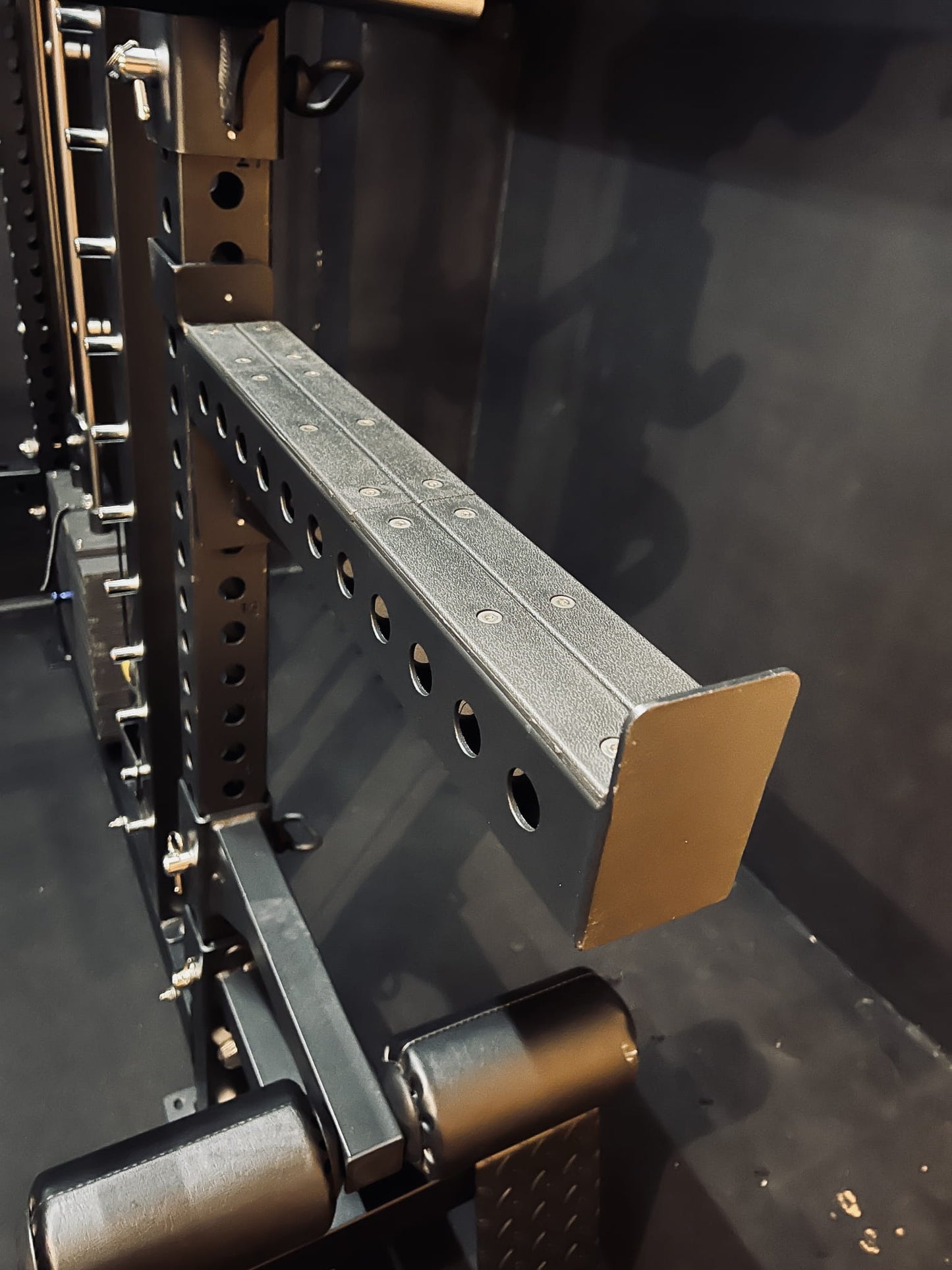 Multi-gym Krypton Sport XA-205 SMITH MACHINE con lat pulldown 1:1, 2 blocchi di peso da 110 kg, dip, peso totale 590 kg, nero opaco